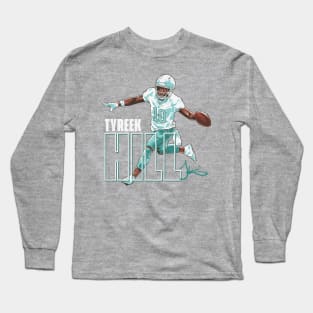 Tyreek Hill Miami Stance Long Sleeve T-Shirt